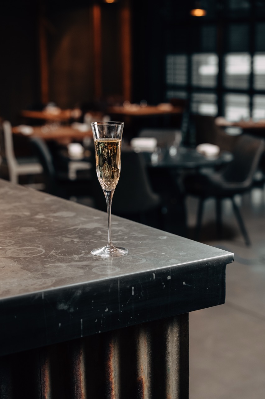 Signature martini at the Lunar Bar